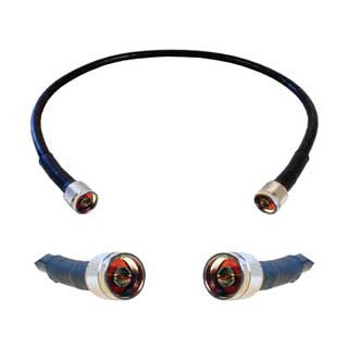 Cable 2' extension LMR400 eqiv. ultra low loss cable (N male - N male ends)