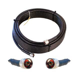 Cable 50' LMR400 eqiv. ultra low loss cable (N male - N male ends)