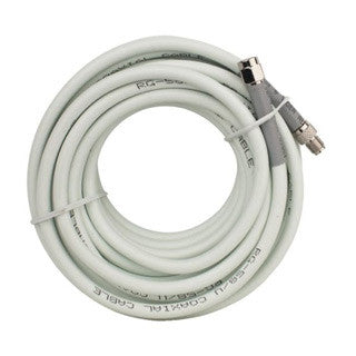 Wilson 20 ft. RG58 Low Loss Foam Coax Cable (SMA Male - SMA Female) - White